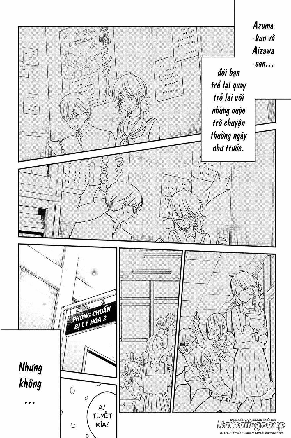 Boku To Kimi No Taisetsu Na Hanashi Chương 16 Ảnh 29