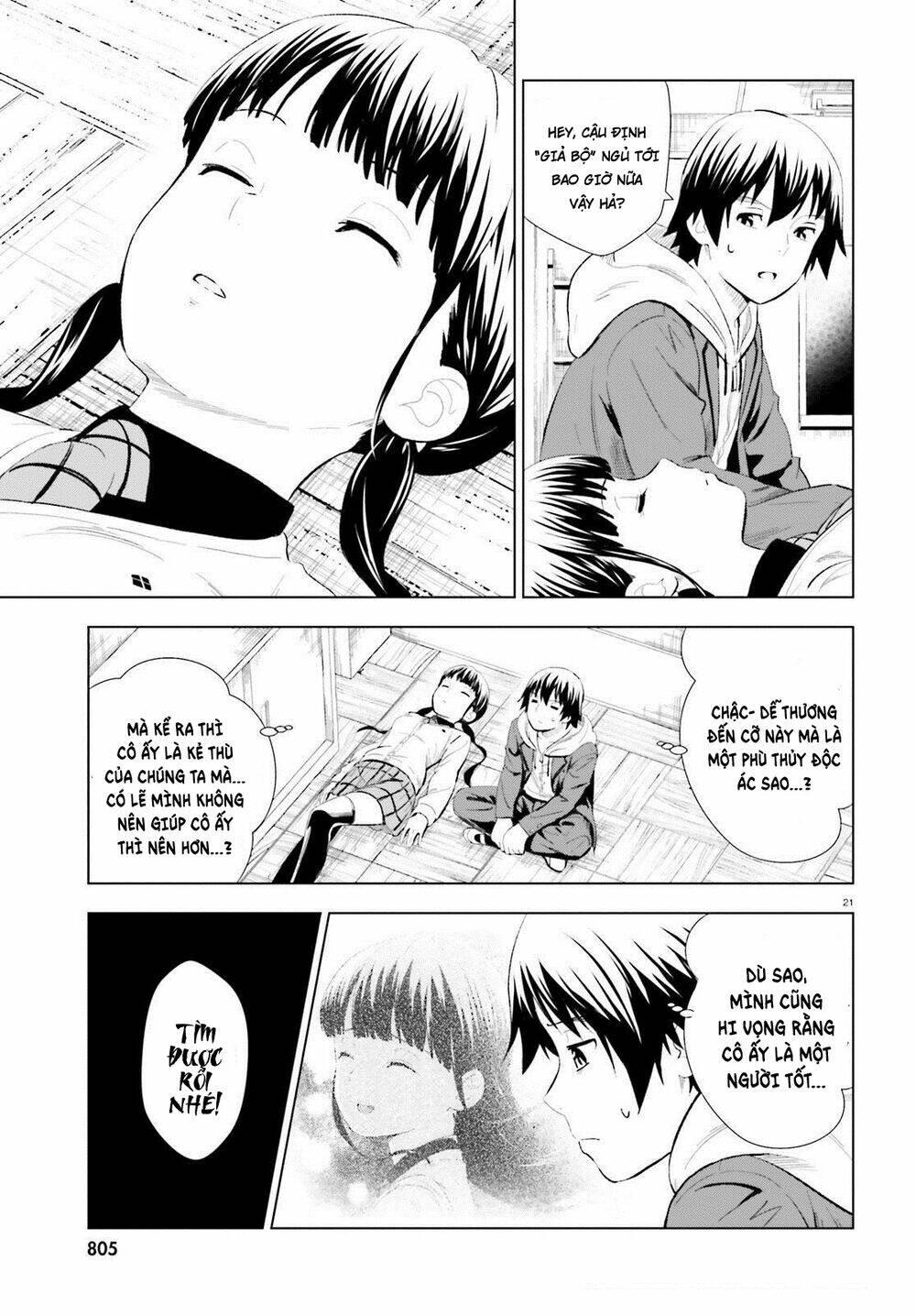 Kuromori-San Can Not Use A Smartphone Chương 7 Ảnh 23