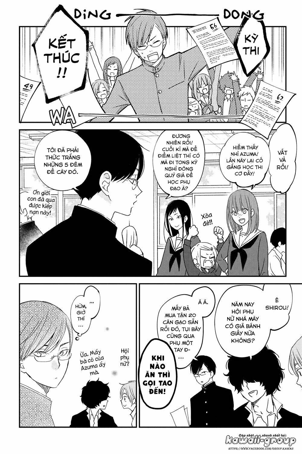 Boku To Kimi No Taisetsu Na Hanashi Chương 16 Ảnh 15