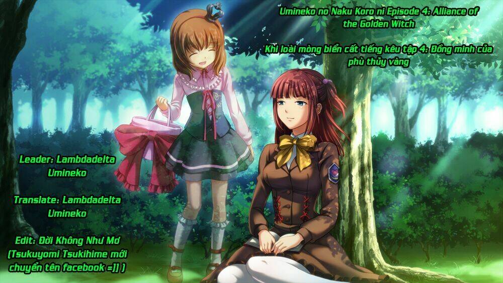 Umineko No Naku Koro Ni Episode 4: Alliance Of The Golden Witch Chương 20 Ảnh 2