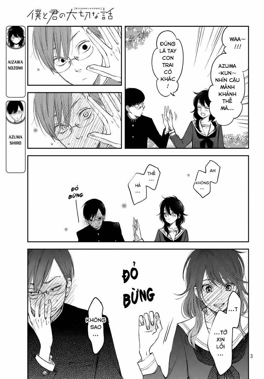 Boku To Kimi No Taisetsu Na Hanashi Chương 11 Ảnh 6