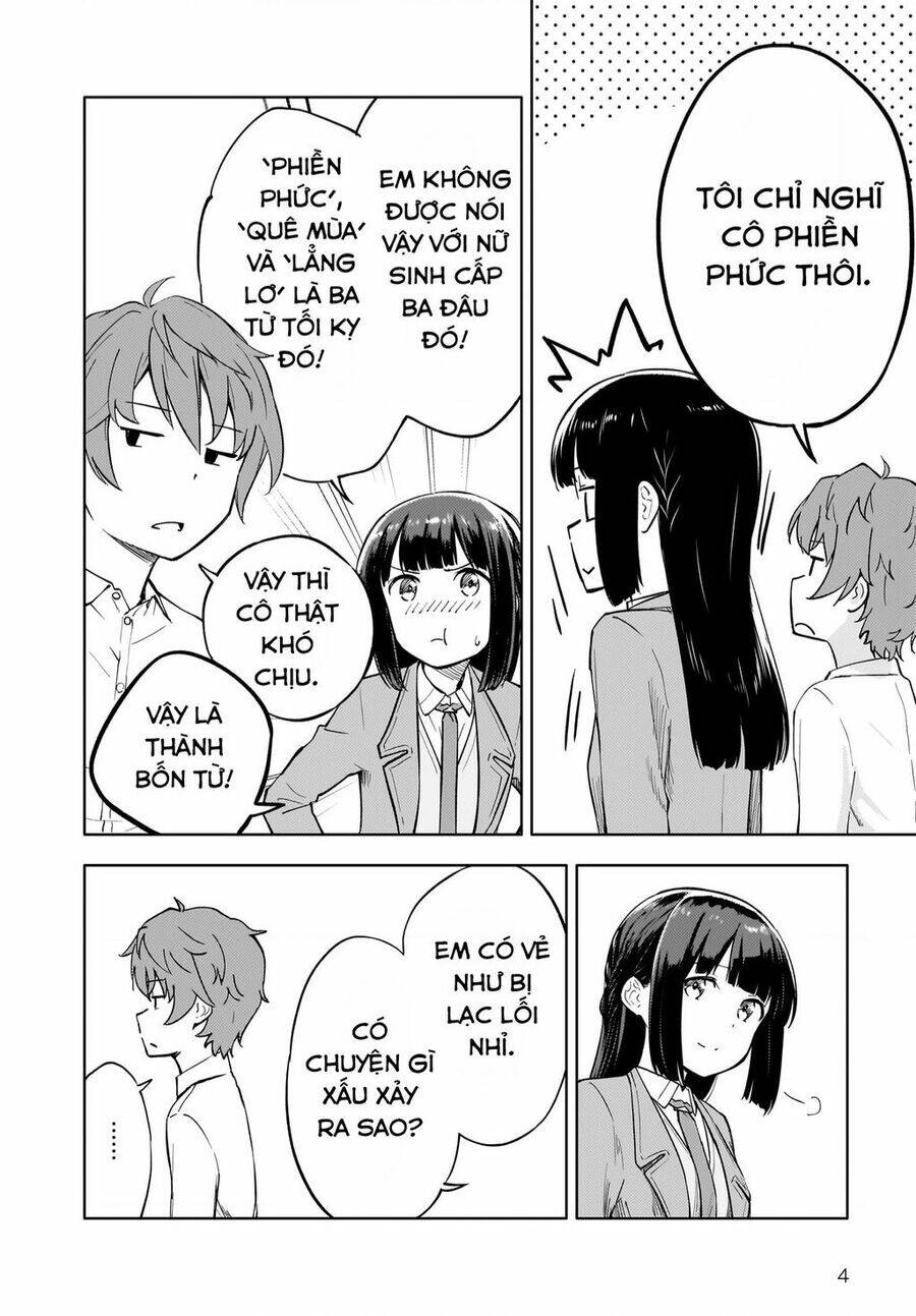 Seishun Buta Yarou Wa Yumemiru Shoujo No Yume Wo Minai Chương 4 Ảnh 6