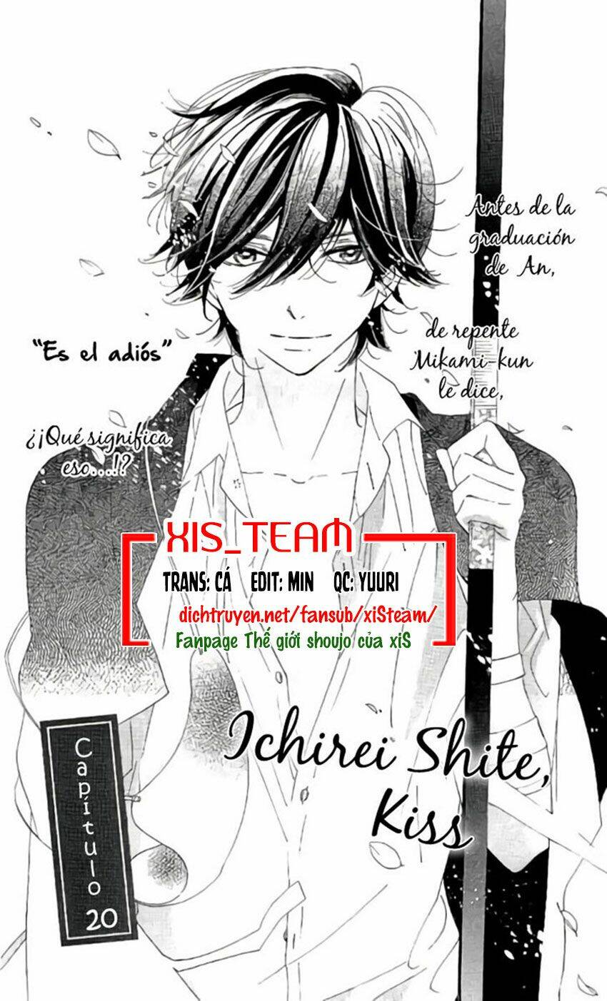 Ichirei Shite, Kiss Chương 20 Ảnh 2