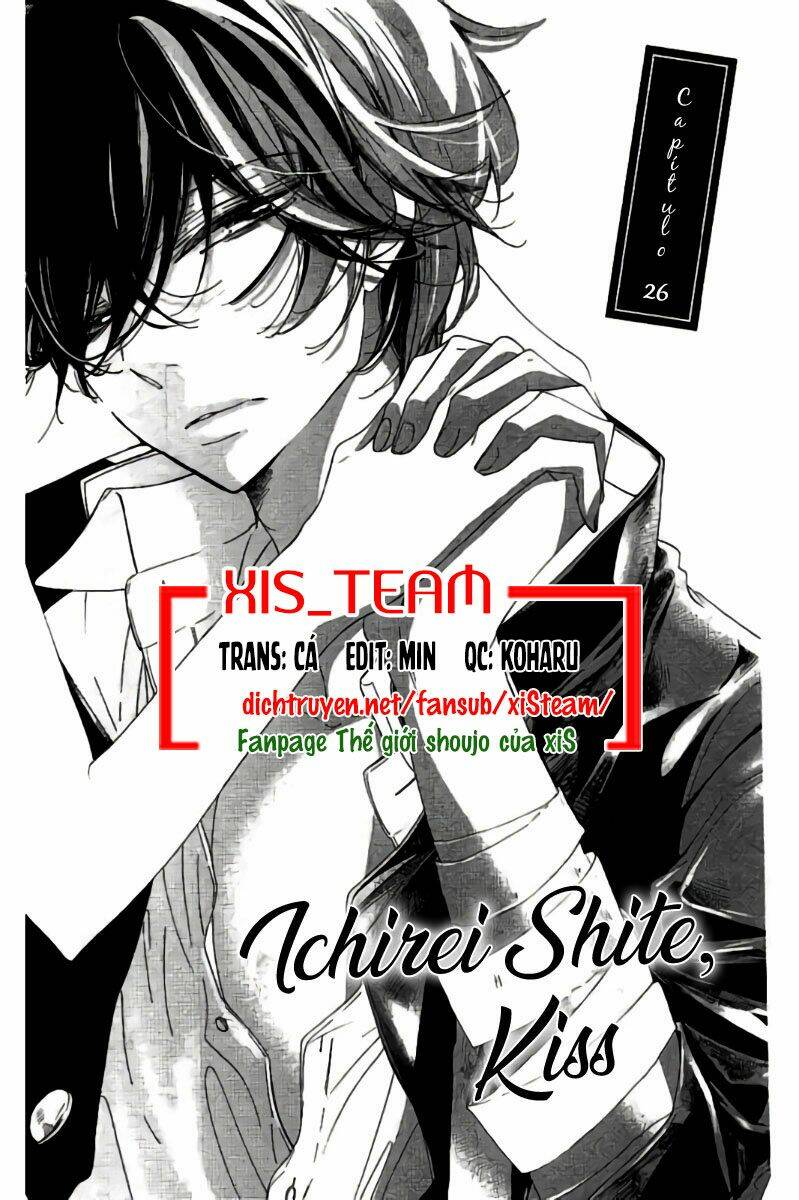 Ichirei Shite, Kiss Chương 26 Ảnh 2