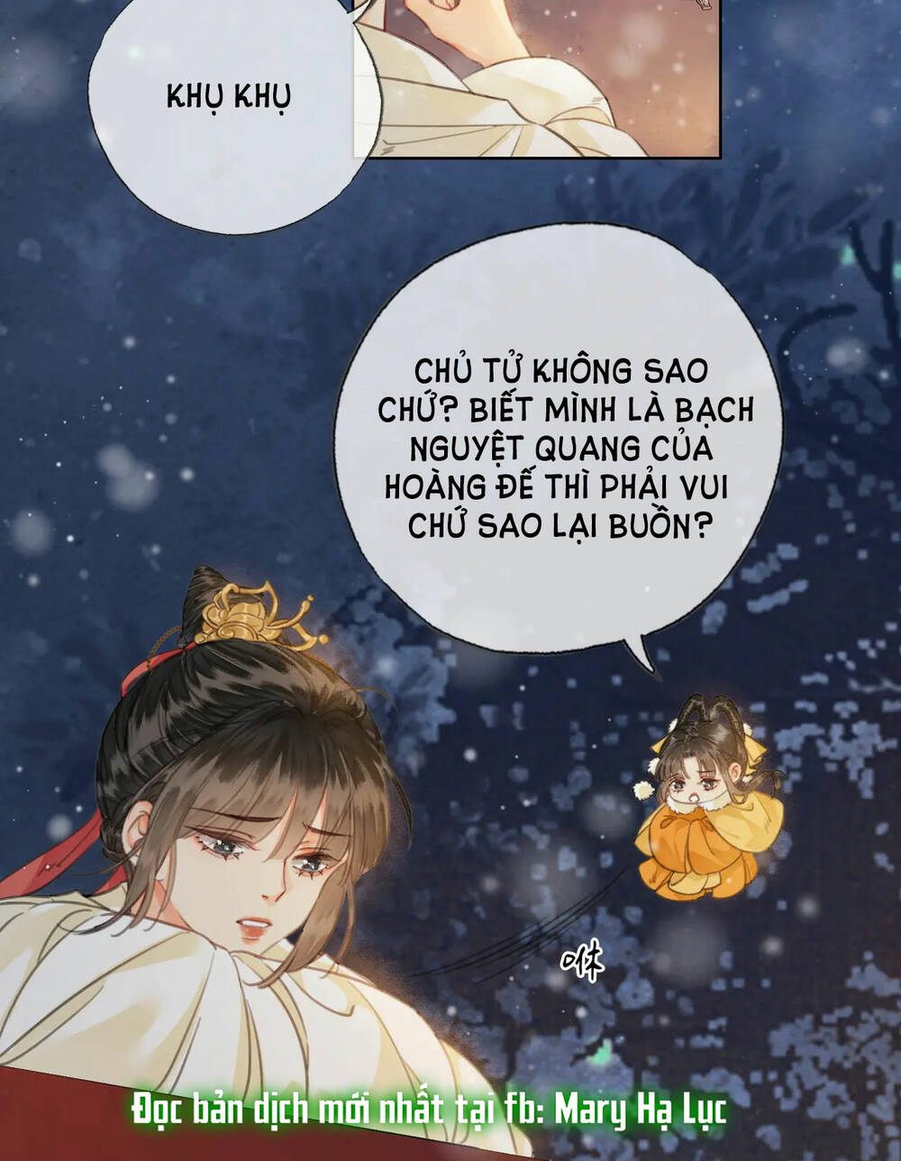 Để Ta Làm Ánh Trăng Đen Của Hôn Quân Chương 30 Ảnh 24