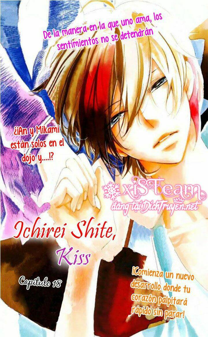 Ichirei Shite, Kiss Chương 18 Ảnh 3