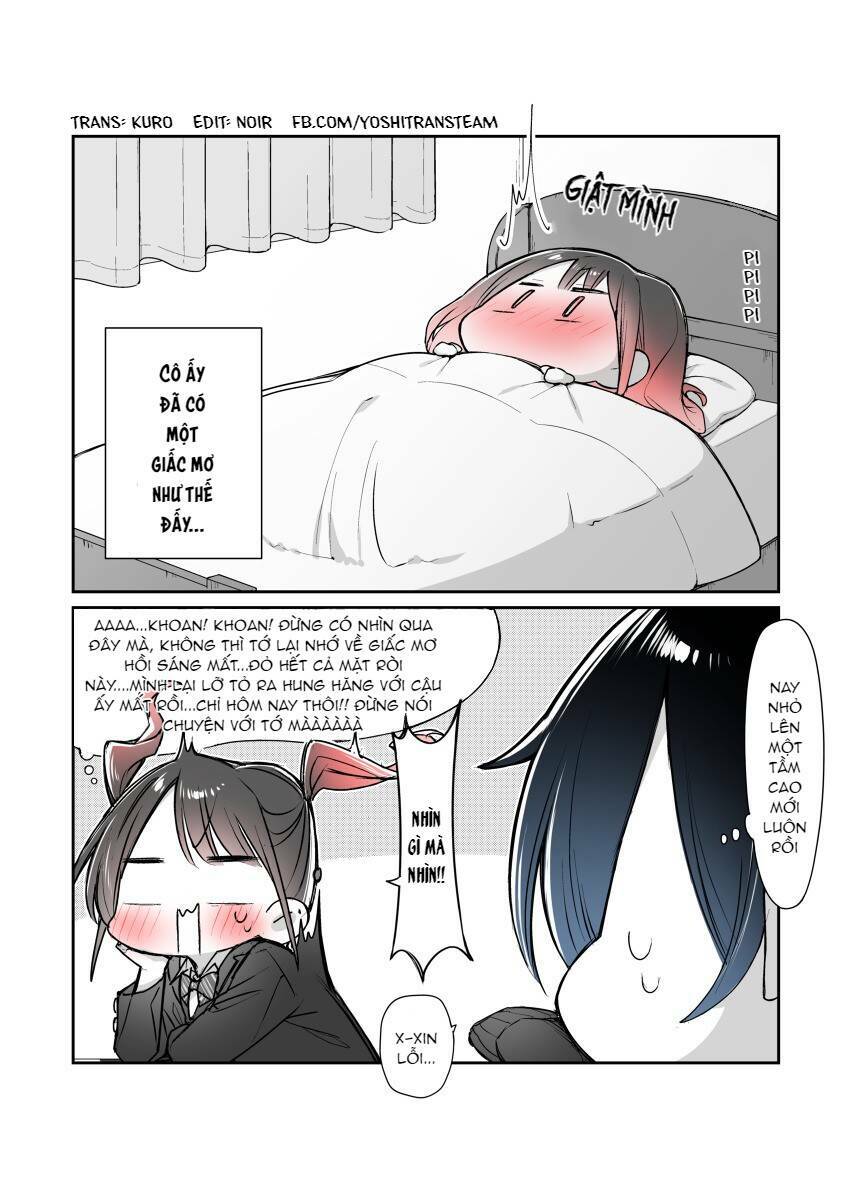 Kimi No Sei De Akaku Naru Chương 9.5 Ảnh 5