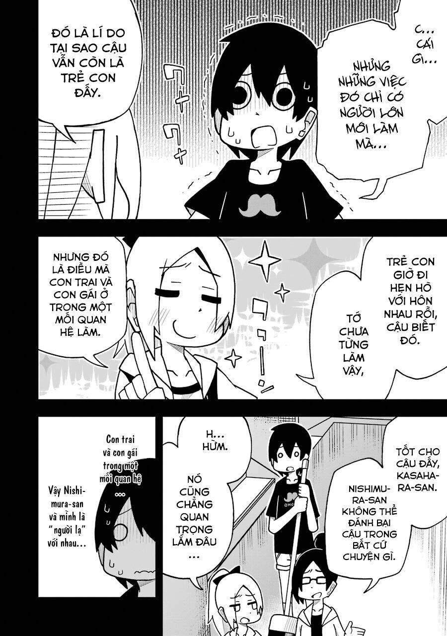 Jijyou Wo Shiranai Tenkousei Ga Guigui Kuru Chương 18.5 Ảnh 9