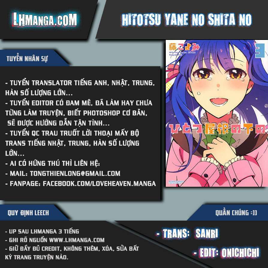 Hitotsu Yane No Shita No Chương 2 Ảnh 2