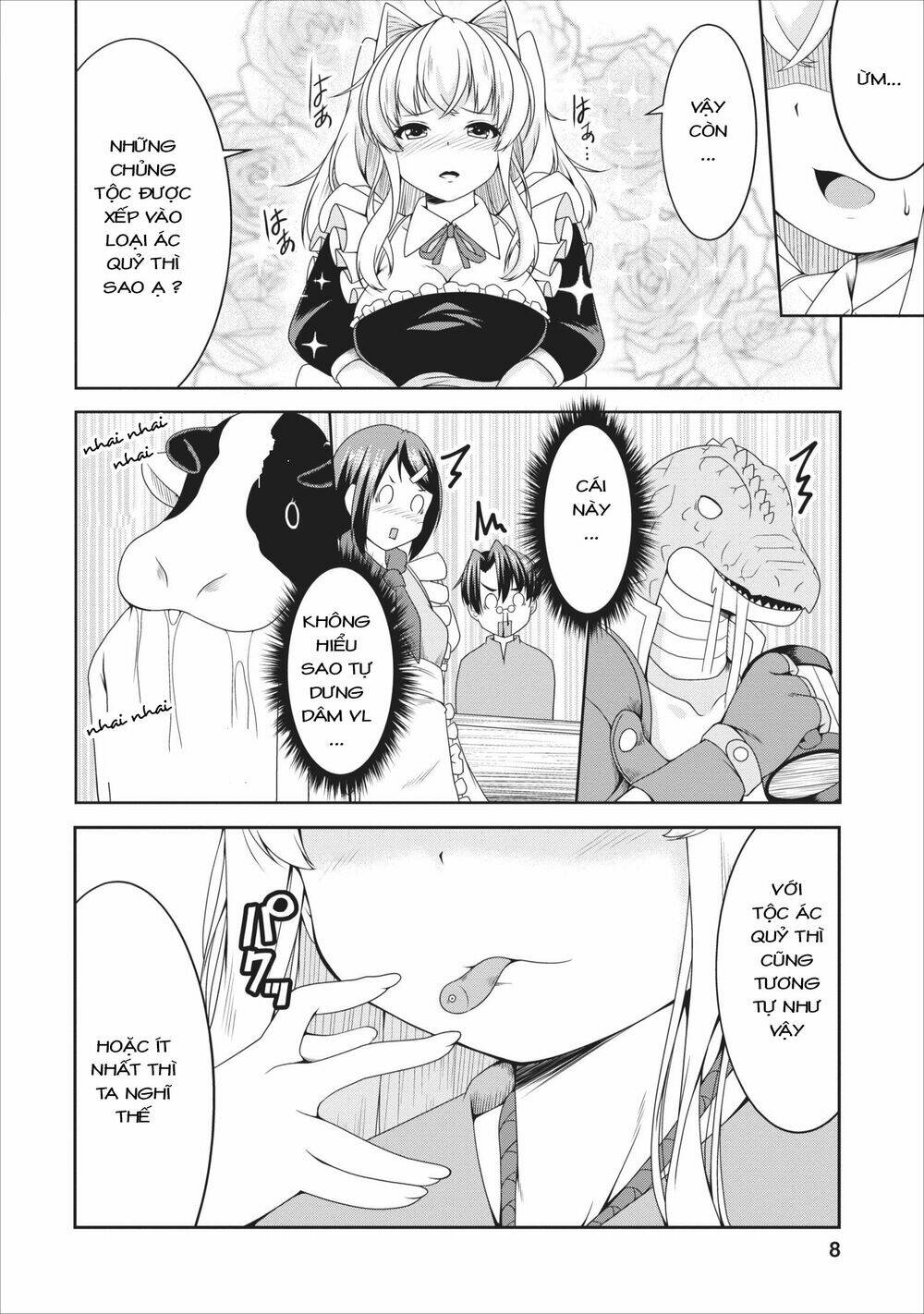 Sakyubasu Ni Tensei Shitanode Miruku O Shiborimasu Chương 8 Ảnh 8