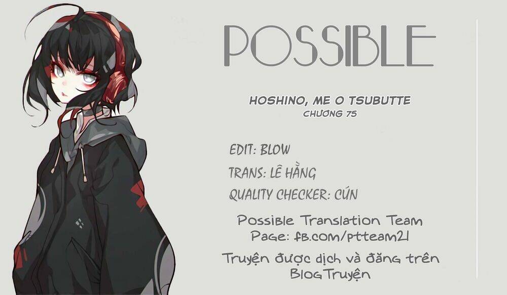 Hoshino, Me O Tsubette Chương 75 Ảnh 3