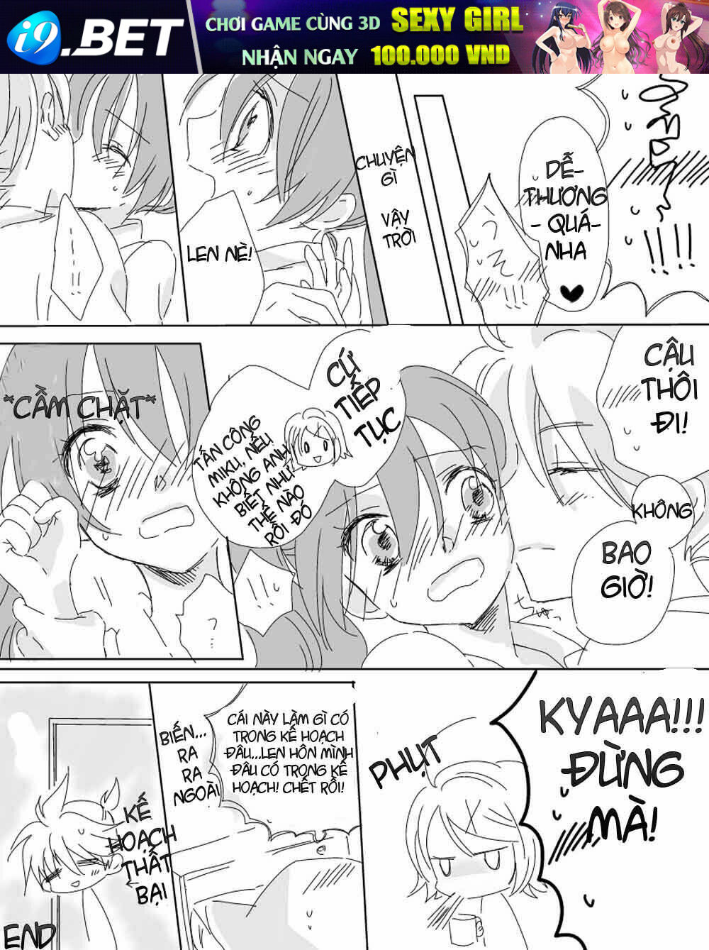 Vocaloid Len X Miku Doujinshi Collection Chương 12 Ảnh 10