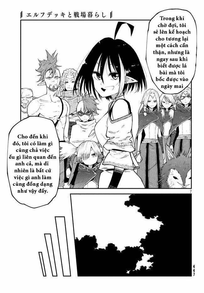 Elf Deck To Senjou Gurashi Chương 8 Ảnh 9