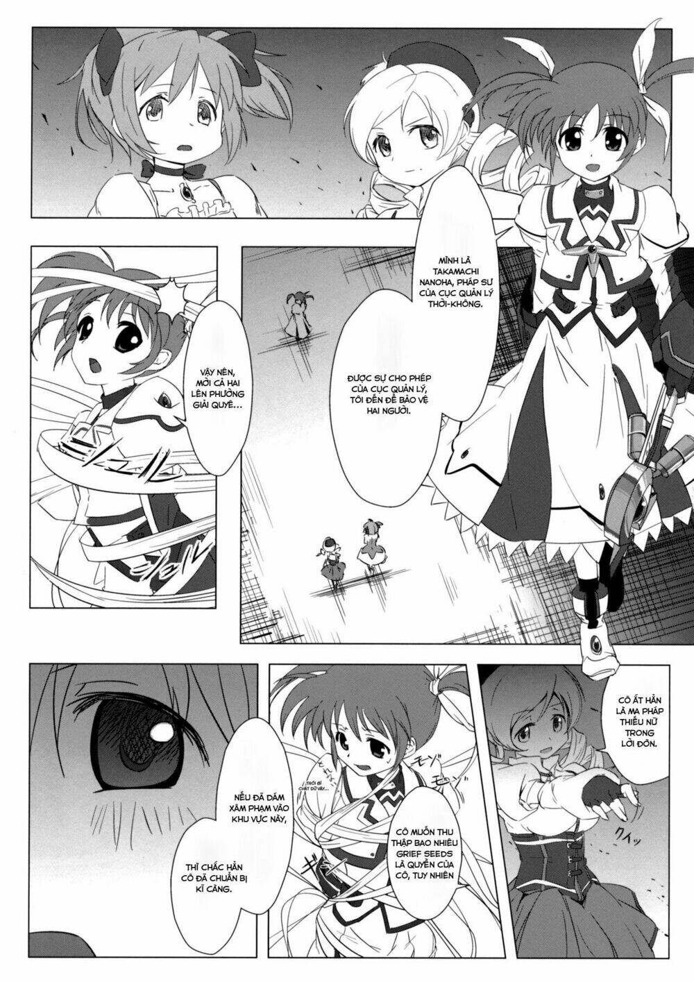 Mahou Shoujo Lyrical Nanoha X Madoka (Crossover) Chương 1 Ảnh 9