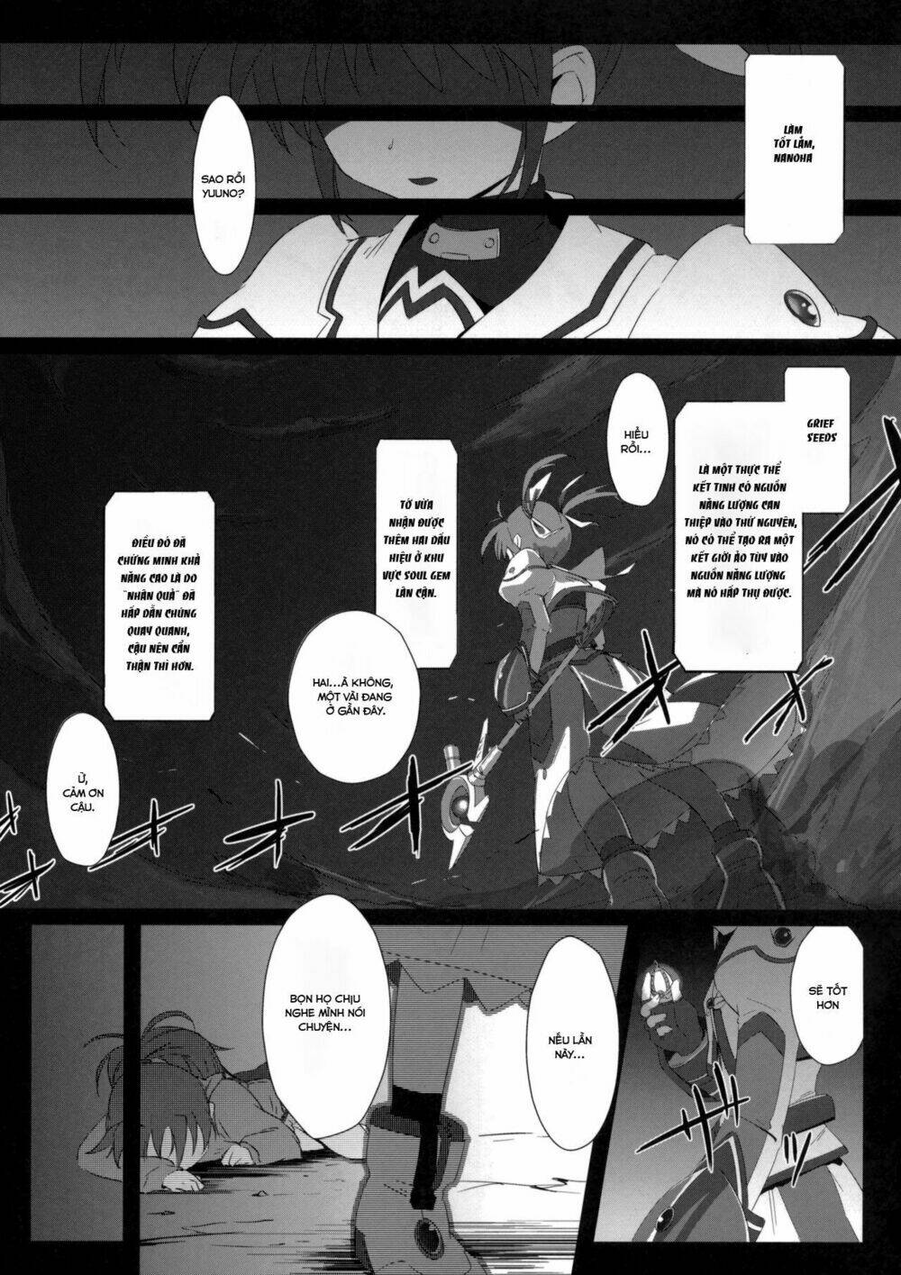Mahou Shoujo Lyrical Nanoha X Madoka (Crossover) Chương 1 Ảnh 5