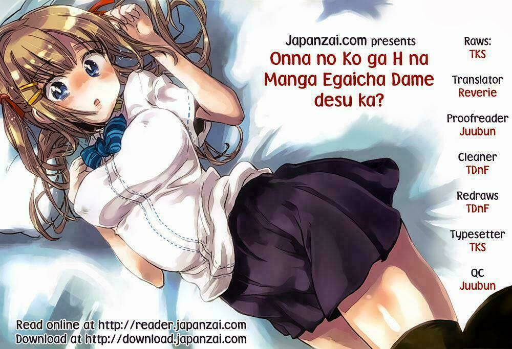 Onna No Ko Ga H-Na Manga Egaicha Dame Desuka Chương 9 Ảnh 2