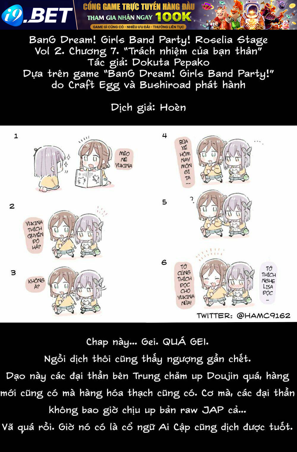 Bang Dream! Girls Band Party! Roselia Stage Chương 8 Ảnh 37