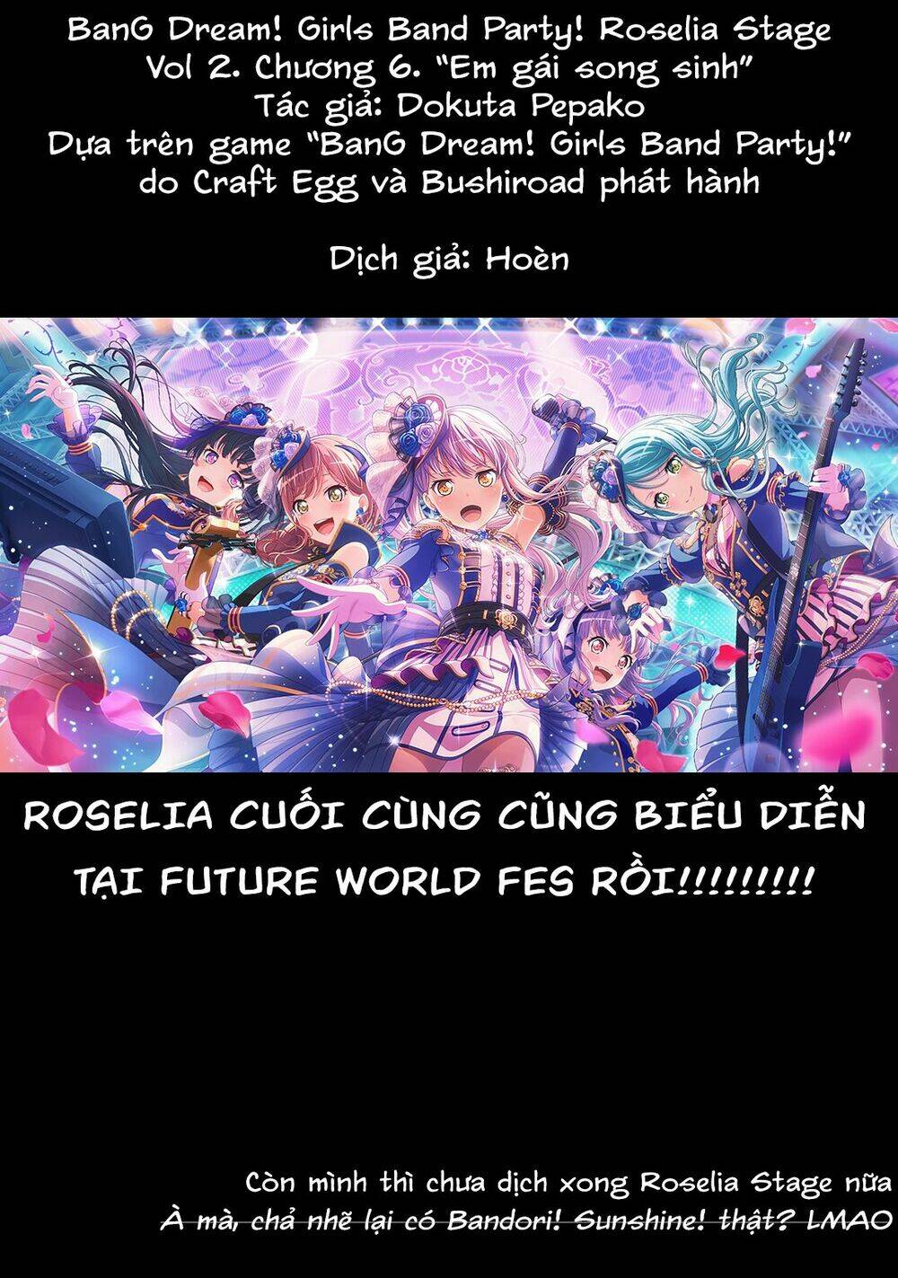 Bang Dream! Girls Band Party! Roselia Stage Chương 6 Ảnh 33