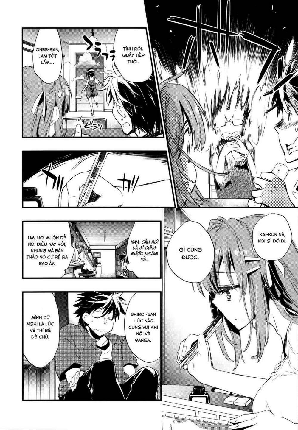 Onna No Ko Ga H-Na Manga Egaicha Dame Desuka Chương 9 Ảnh 24