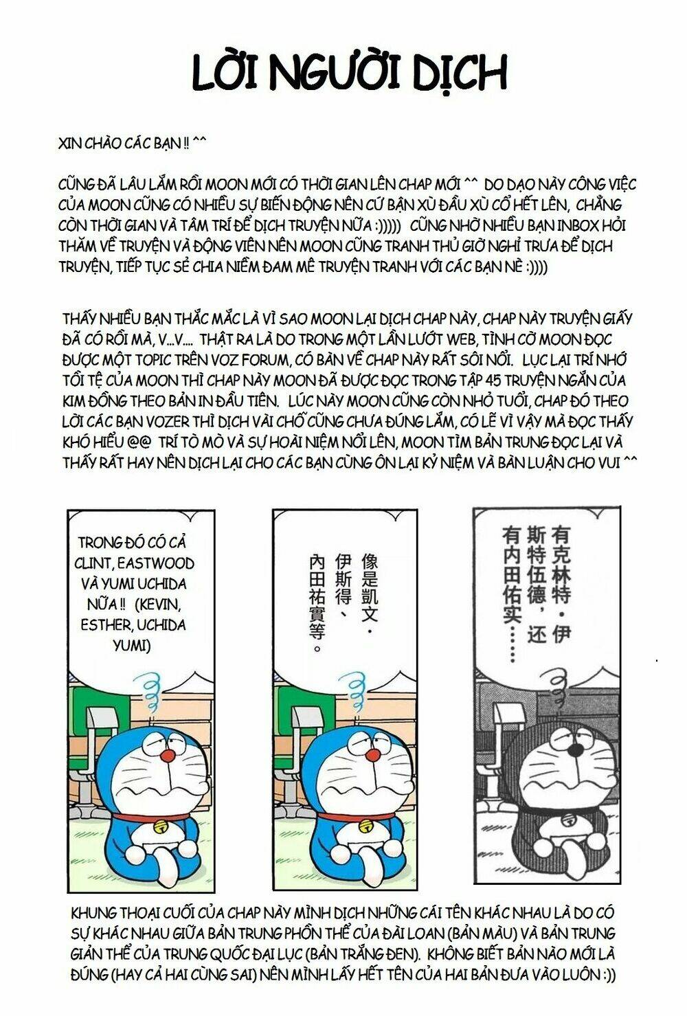 Truyện Ngắn Doraemon Mới Nhất Chương 11 Ảnh 54