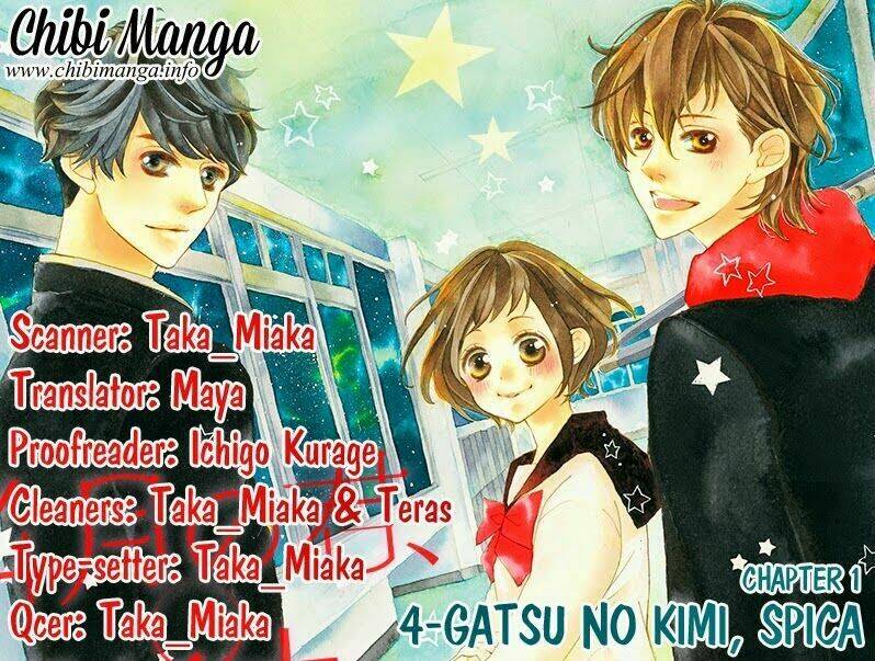 4-Gatsu No Kimi, Spica Chương 1 Ảnh 2