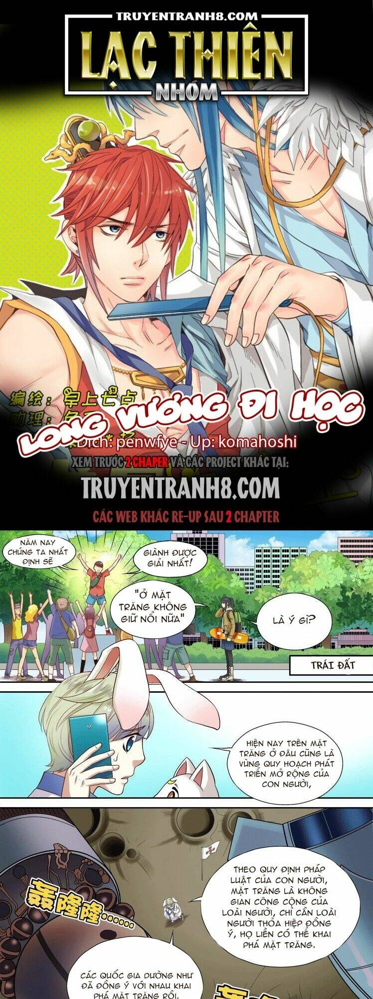 Long Vương Đi Học Chương 22 Ảnh 2