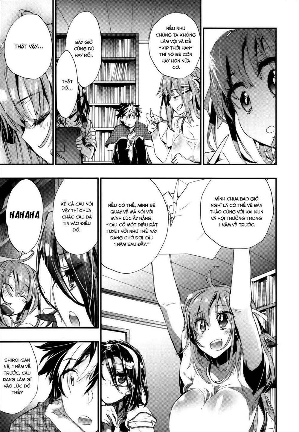 Onna No Ko Ga H-Na Manga Egaicha Dame Desuka Chương 9 Ảnh 25