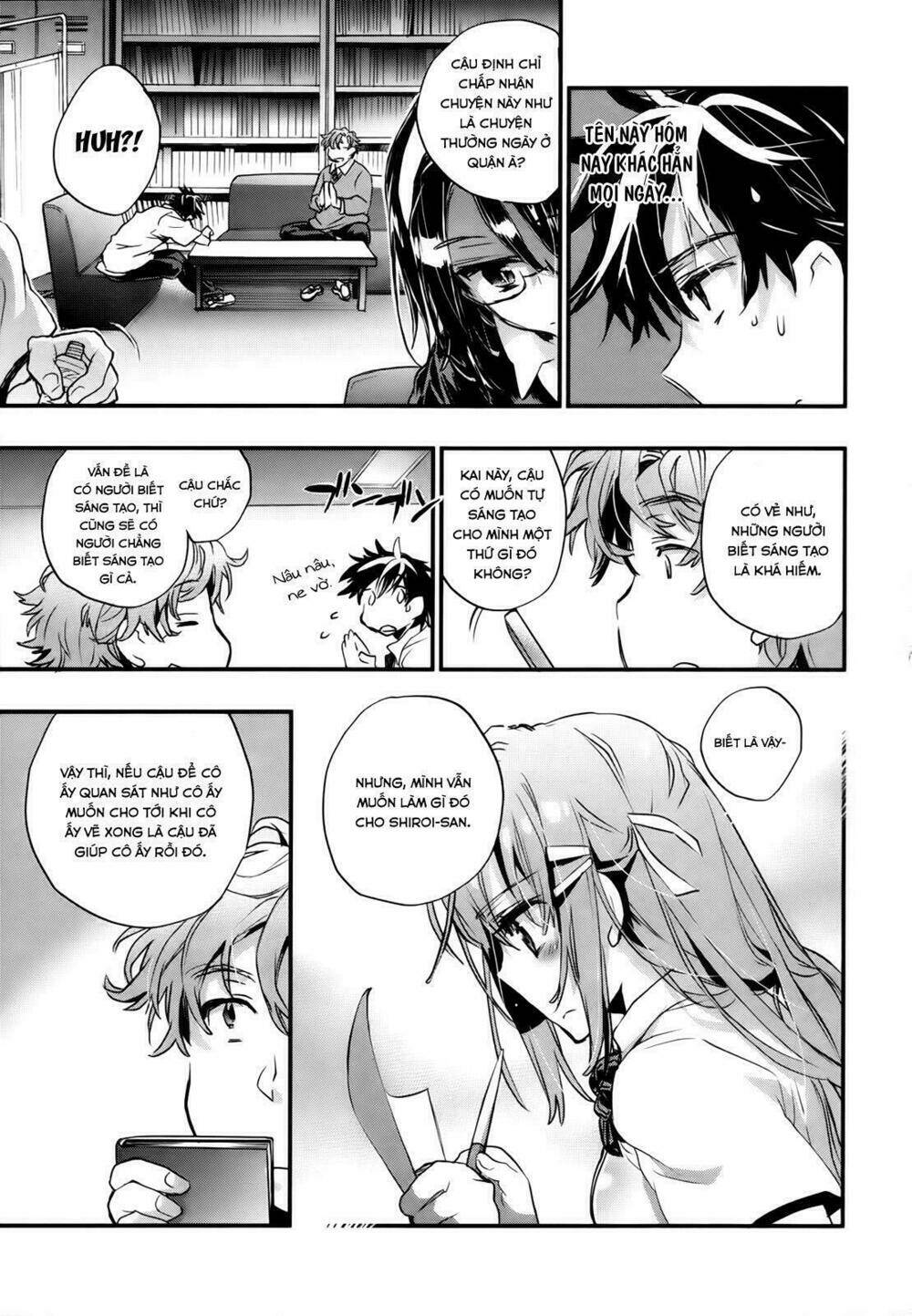 Onna No Ko Ga H-Na Manga Egaicha Dame Desuka Chương 9 Ảnh 5