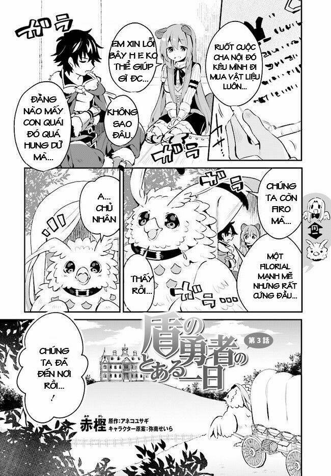 Tate No Yuusha No Toaru Tsuitachi Chương 3 Ảnh 4