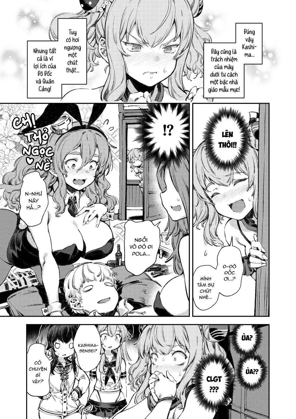 Kancolle - Truyền Kỳ Cảng Đen Của Mấy Thím Chương 2 Ảnh 41