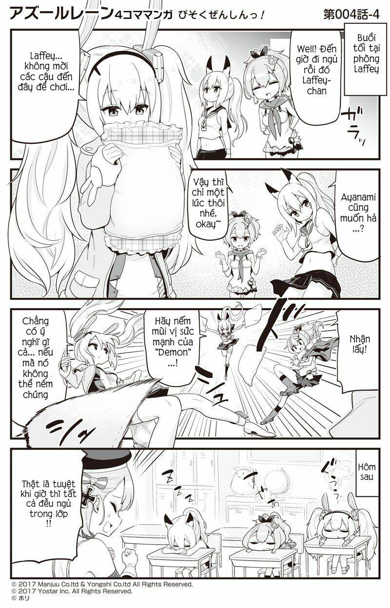 Azur Lane 4koma Chương 4 Ảnh 5