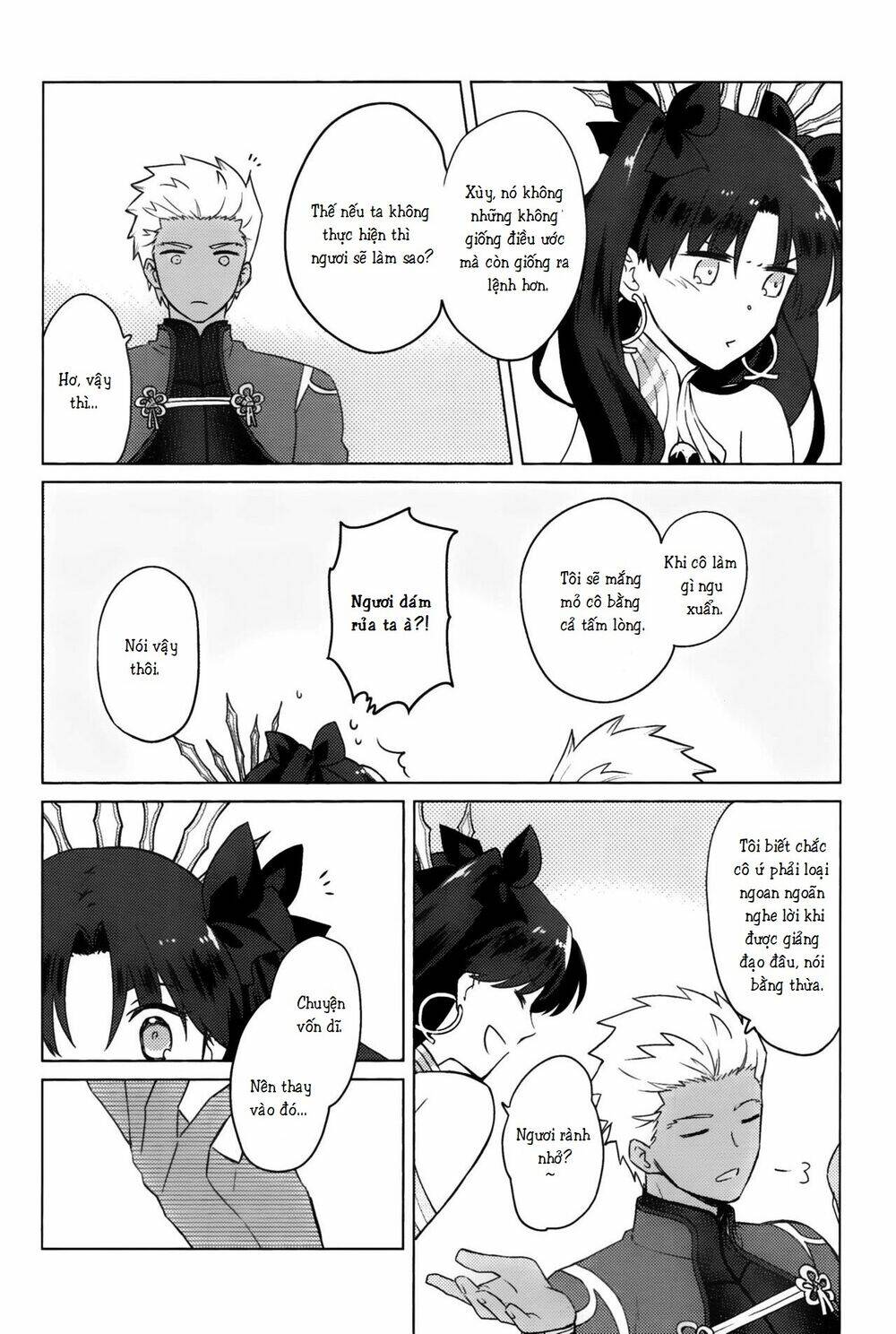 Chén Thánh: Đêm Định Mệnh - Doujinshi Archer X Rin Chương 16 Ảnh 19
