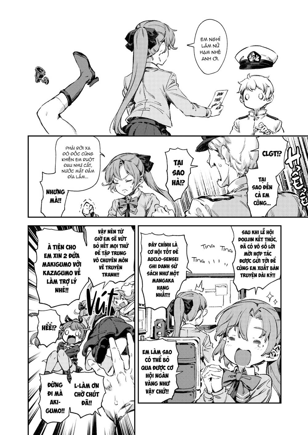 Kancolle - Truyền Kỳ Cảng Đen Của Mấy Thím Chương 2 Ảnh 26