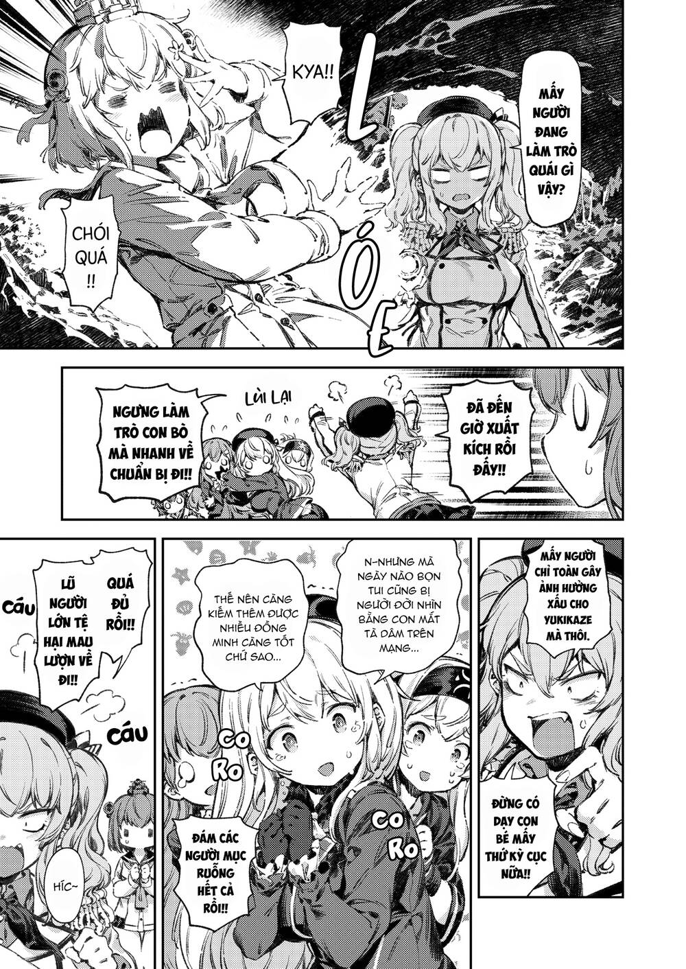 Kancolle - Truyền Kỳ Cảng Đen Của Mấy Thím Chương 2 Ảnh 9