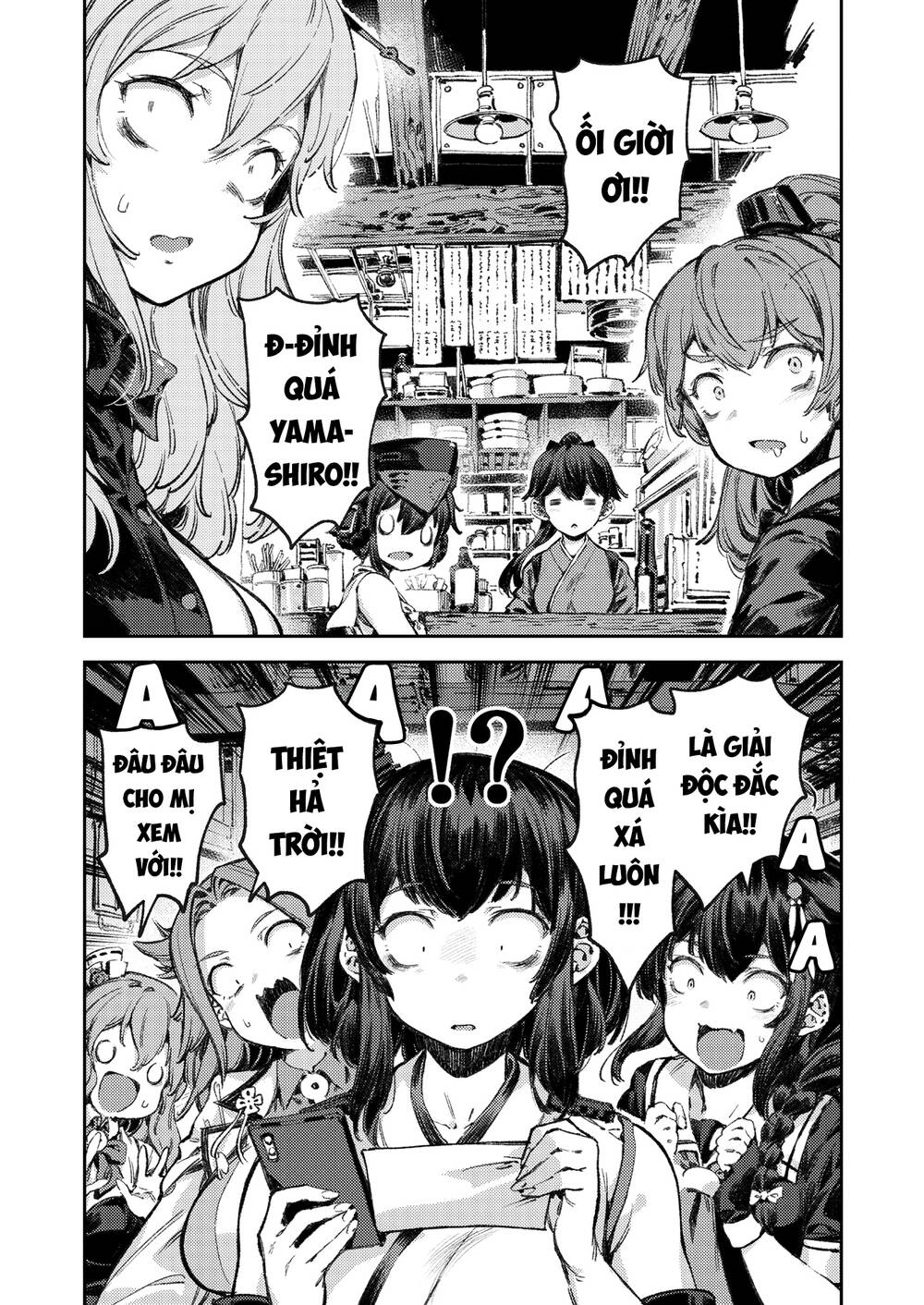 Kancolle - Truyền Kỳ Cảng Đen Của Mấy Thím Chương 2 Ảnh 14