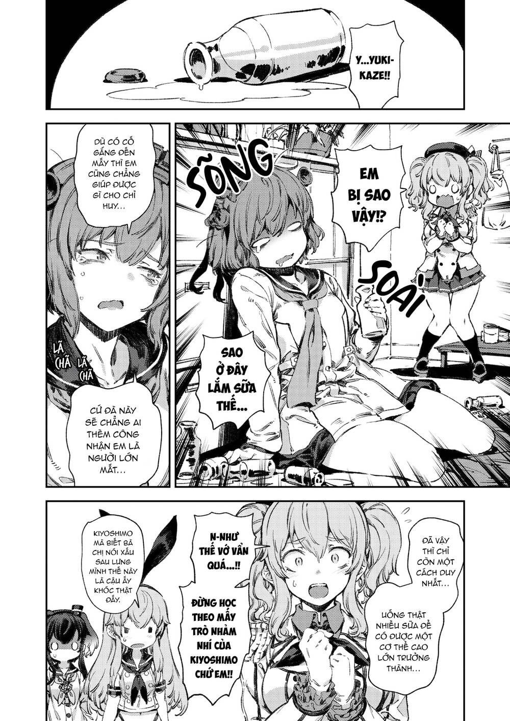 Kancolle - Truyền Kỳ Cảng Đen Của Mấy Thím Chương 2 Ảnh 34