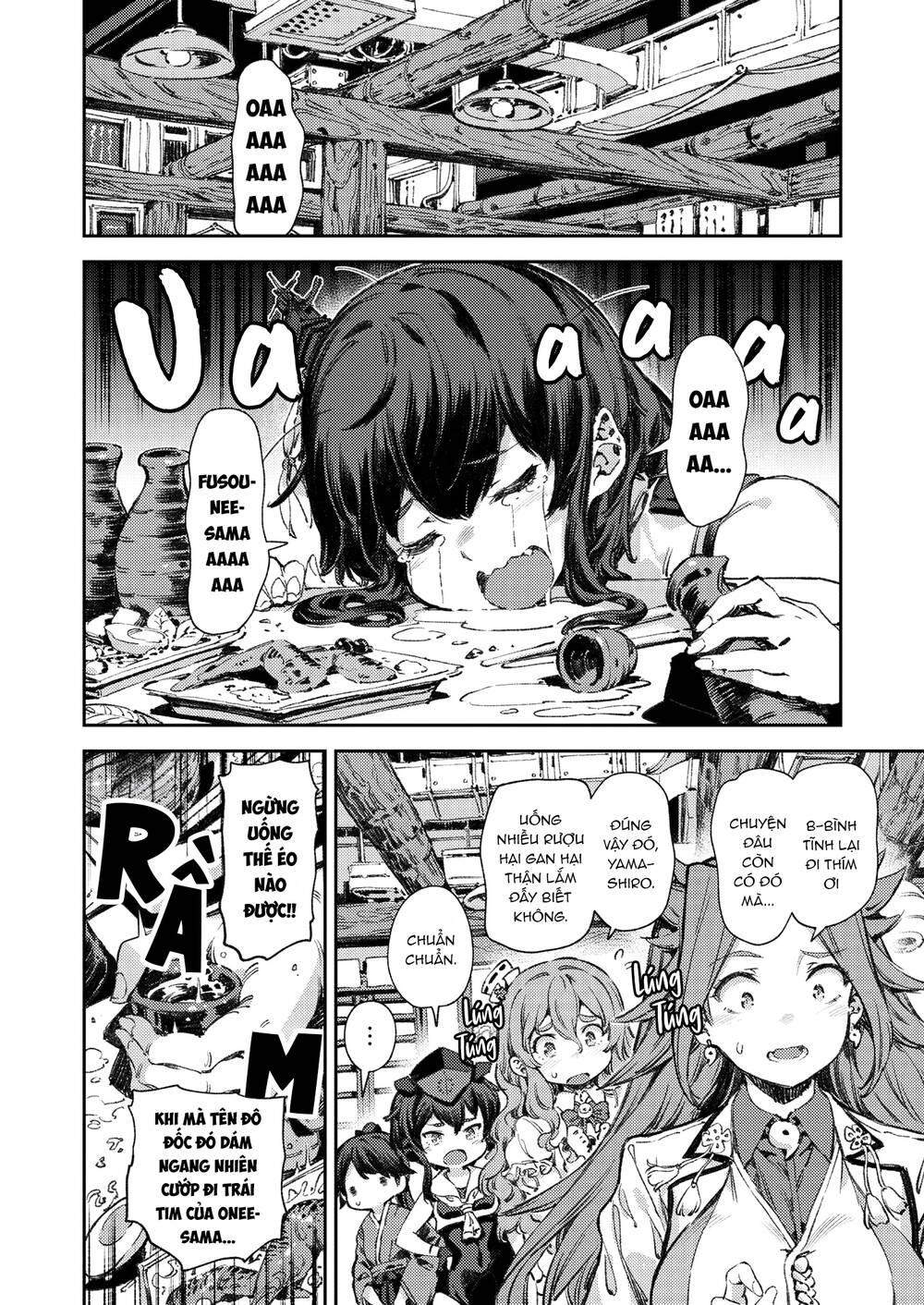 Kancolle - Truyền Kỳ Cảng Đen Của Mấy Thím Chương 2 Ảnh 28