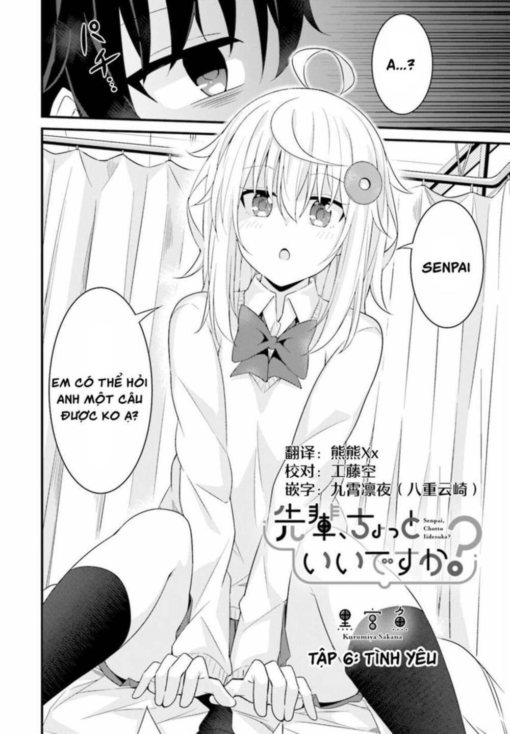 Senpai, Chotto Īdesu Ka? Chương 6 Ảnh 4