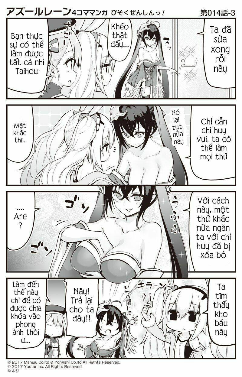 Azur Lane 4koma Chương 14.3 Ảnh 3