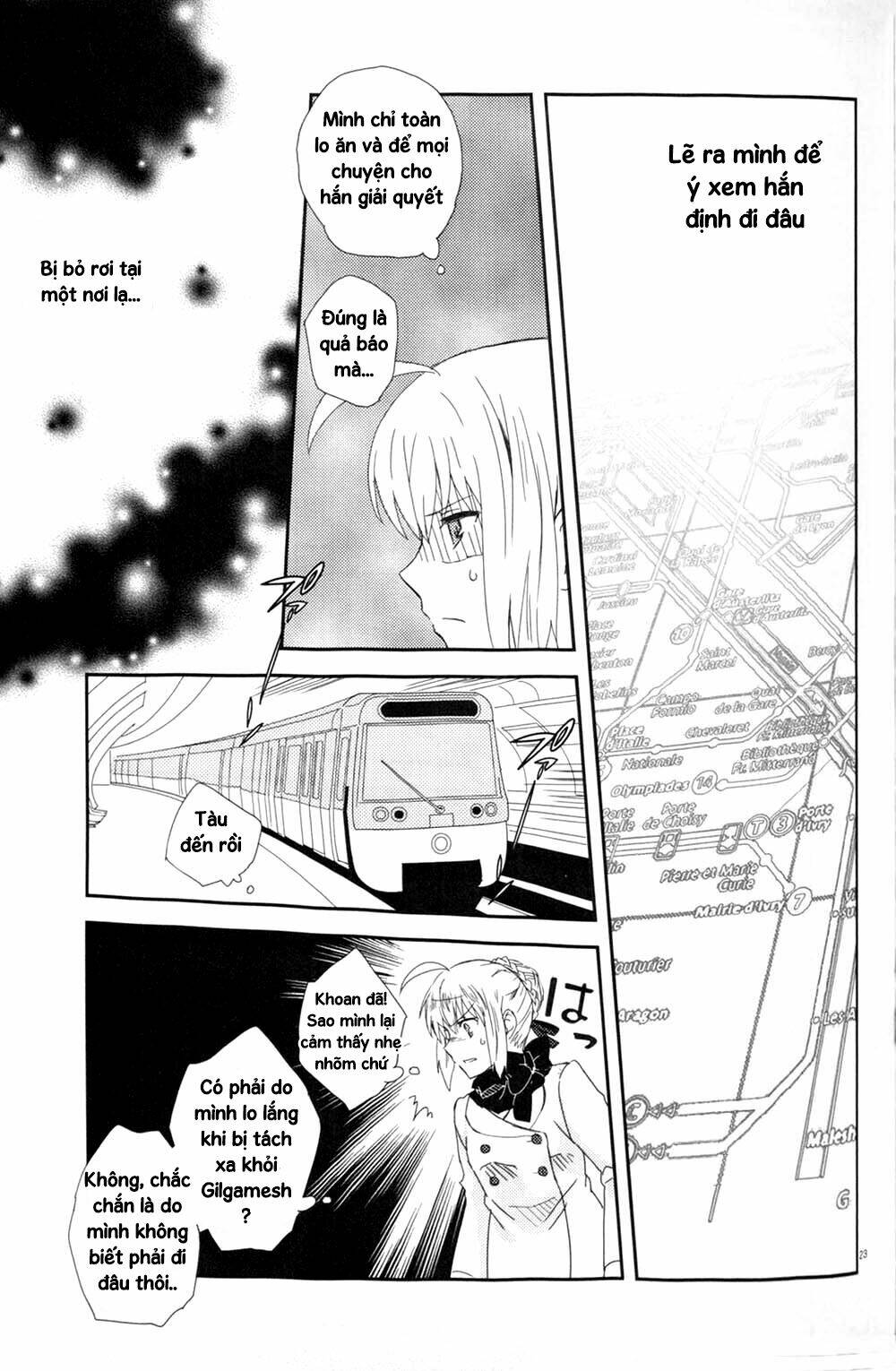 Fate Doujinshi - St. Germain Des Pres France Trip Chương 2 Ảnh 7