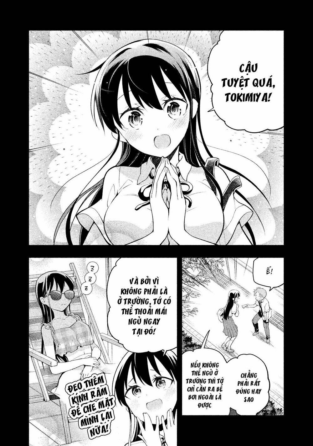 Saeki-San Wa Nemutteru! Chương 22 Ảnh 8