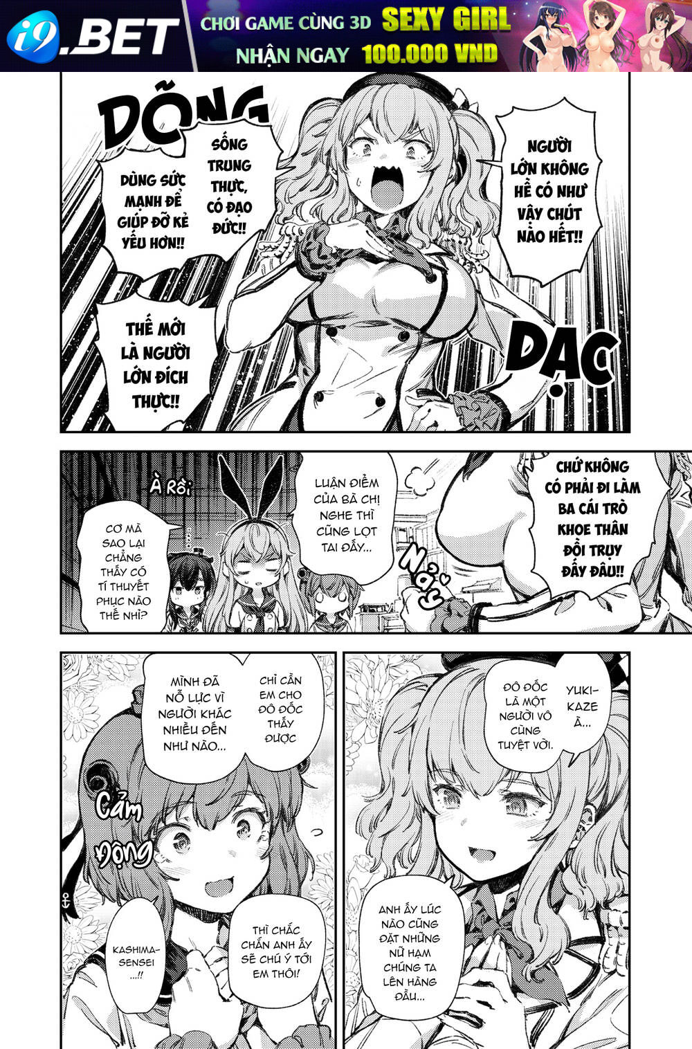 Kancolle - Truyền Kỳ Cảng Đen Của Mấy Thím Chương 2 Ảnh 12