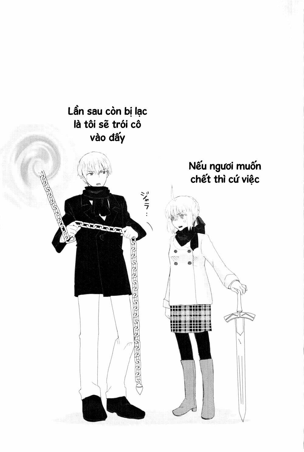 Fate Doujinshi - St. Germain Des Pres France Trip Chương 2 Ảnh 11
