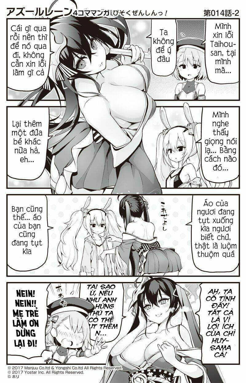 Azur Lane 4koma Chương 14.2 Ảnh 3