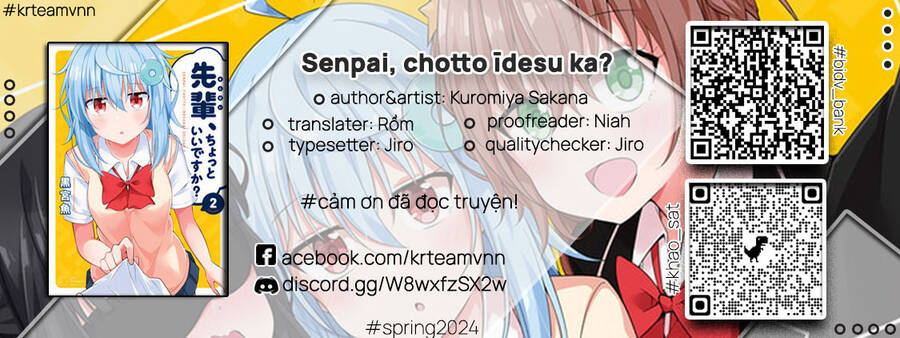 Senpai, Chotto Īdesu Ka? Chương 13 Ảnh 2