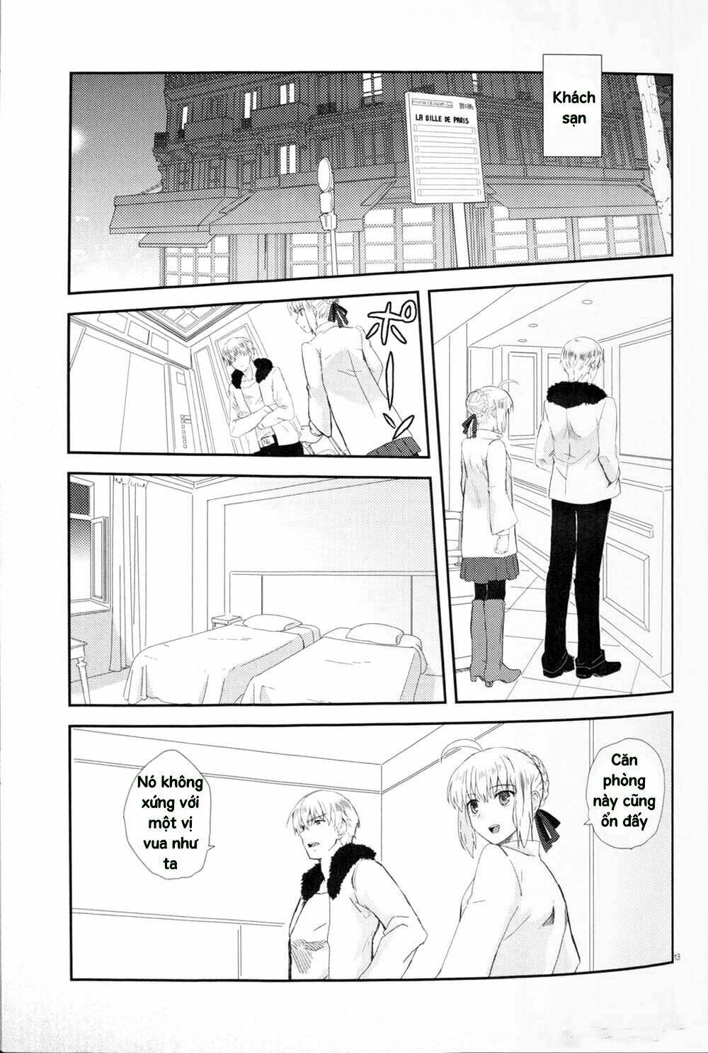 Fate Doujinshi - St. Germain Des Pres France Trip Chương 1 Ảnh 12