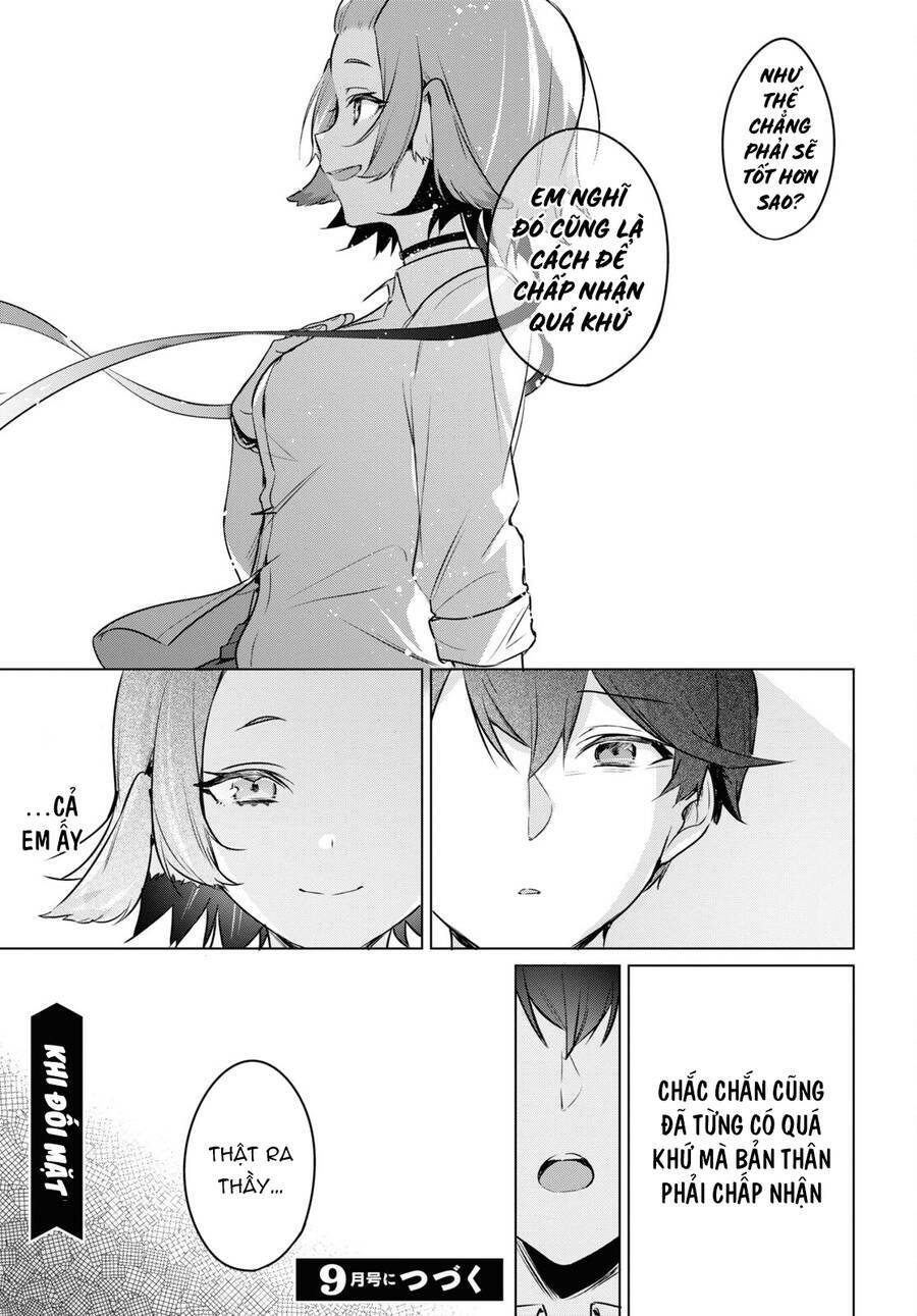 Jingai Kyoushitsu No Ningen-Girai Kyoushi: Hitoma-Sensei, Watashi-Tachi Ni Ningen O Oshiete Kuremasen Ka? Chương 9 Ảnh 23