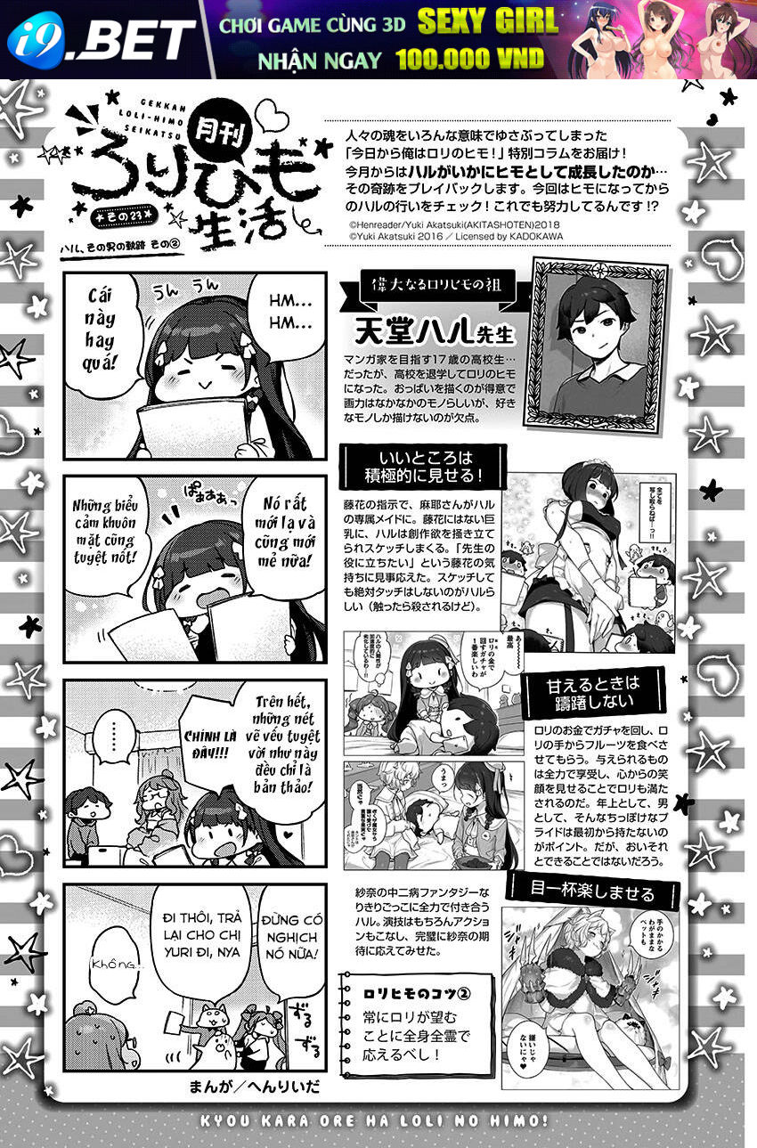 Kyou Kara Ore Wa Loli No Himo! Chương 23 Ảnh 25