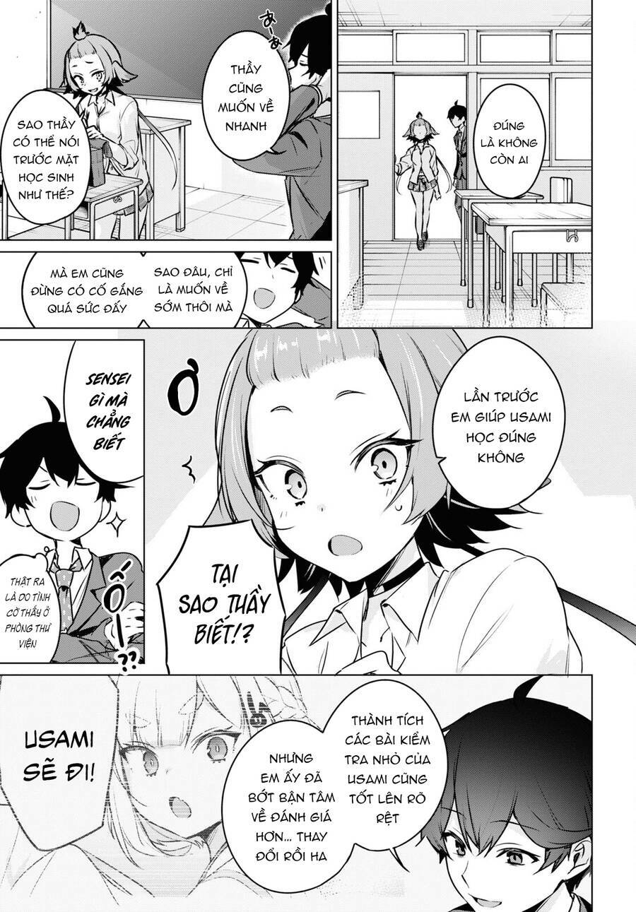 Jingai Kyoushitsu No Ningen-Girai Kyoushi: Hitoma-Sensei, Watashi-Tachi Ni Ningen O Oshiete Kuremasen Ka? Chương 9 Ảnh 19