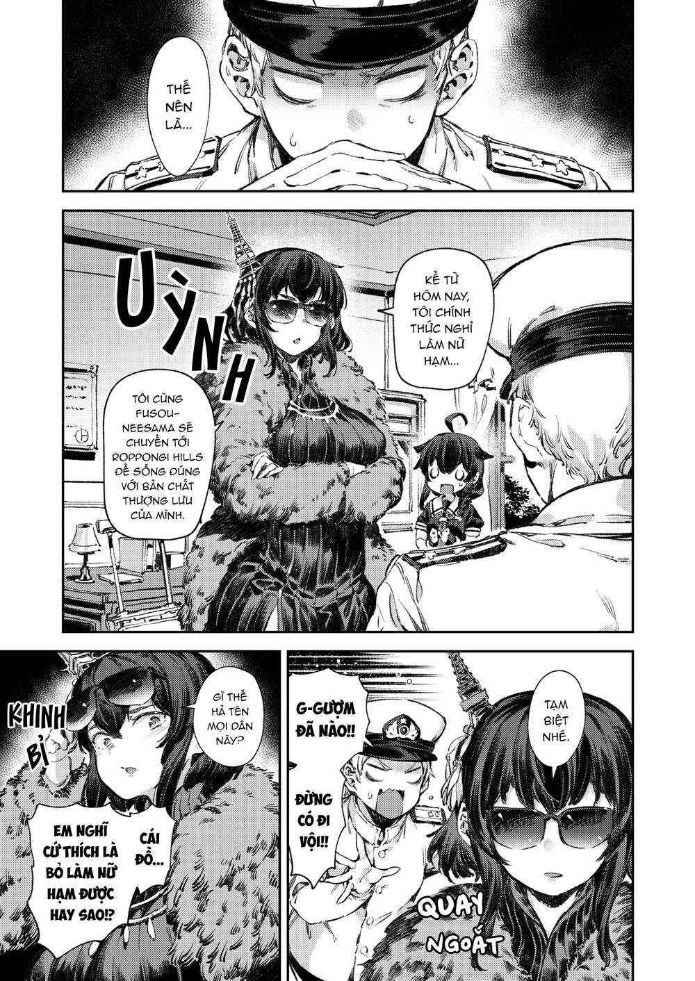 Kancolle - Truyền Kỳ Cảng Đen Của Mấy Thím Chương 2 Ảnh 17